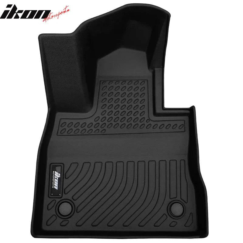 2020-2024 Ford Explorer 7-Seater Custom 3D Molded Floor Mats - All-Weather TPE Liners for 1st, 2nd & 3rd Row Protection (4-Piece Set) - Perfect for Family Road Trips, Daily Commutes & Off-Road Adventures