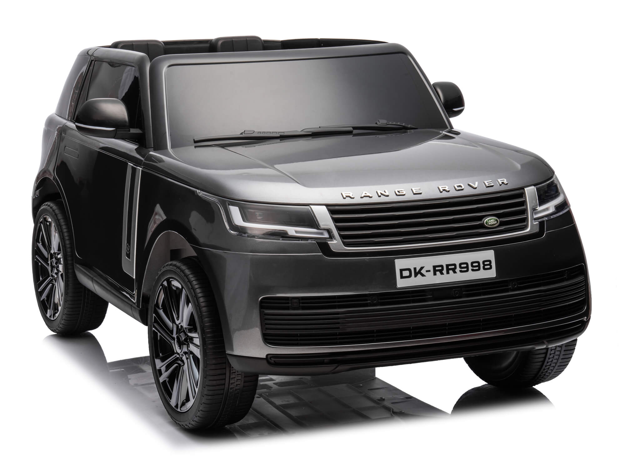 24V Land Rover Kids Electric Ride On SUV with Remote Control - Gray - Perfect for Outdoor Play, Birthday Gifts & Family Fun