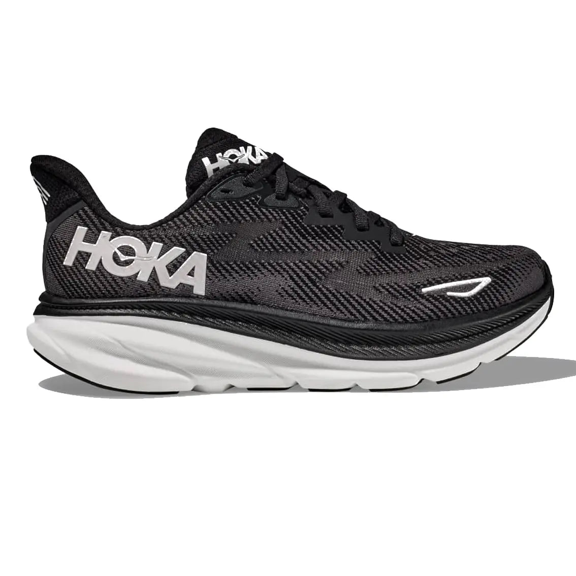 HOKA Clifton 9 Wide Running Shoes for Men - Lightweight Cushioned Sneakers for Long Distance Jogging & Marathon Training
