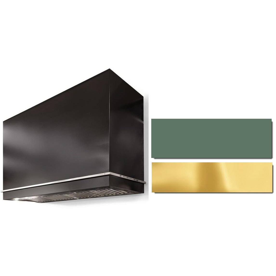 AGA 48 Inch Wall Mount Range Hood - Professional Stainless Steel Kitchen Vent Hood with LED Lights, AH4842LGEMGPB - Perfect for Modern Kitchens & Open Concept Homes