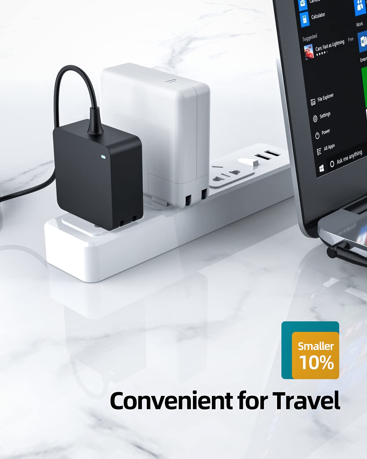 Original Title: Charger for Asus Laptop Charger Replacement, Vivobook, Zenbook, (Safety Certified by UL), Round Power Connector, 65W, 45W, 33W   Optimized Title: **ASUS Laptop Charger Replacement - 65W/45W/33W Round Power Connector for Vivobook & Zenbook (UL Safety Certified) - Perfect for Home, Office & Travel Use**