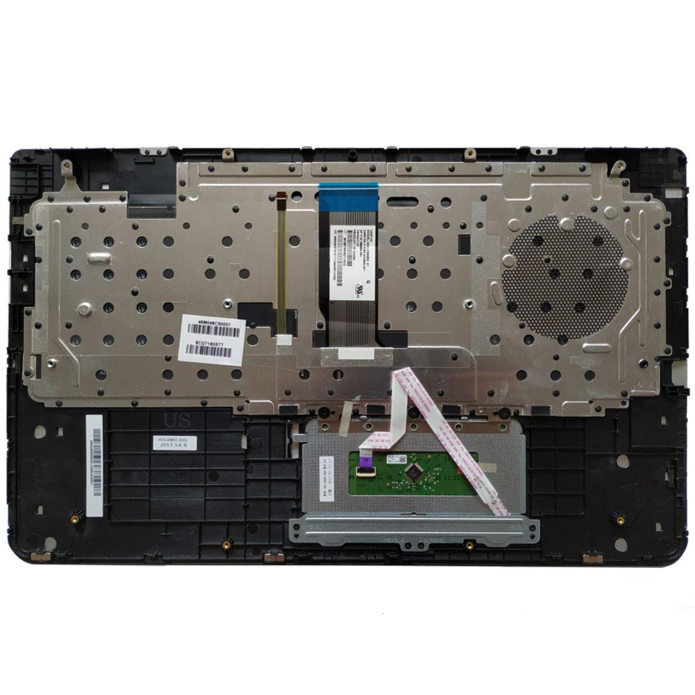 HP Envy M6-W102DX Replacement Keyboard with Palmrest Cover - US Layout (798954-001) - Compatible with Laptop C Shell & TouchPad - Perfect for Office Work, Typing & Computer Repair