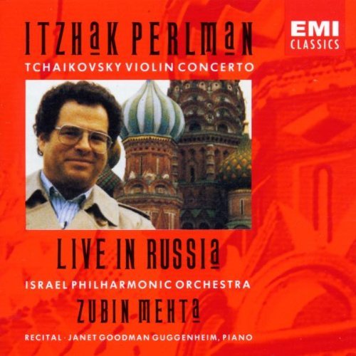 Itzhak Perlman - Tchaikovsky Violin Concerto Live in Russia with Zubin Mehta (2004) | Classical Music CD | Perfect for Concerts, Gifts & Music Collectors