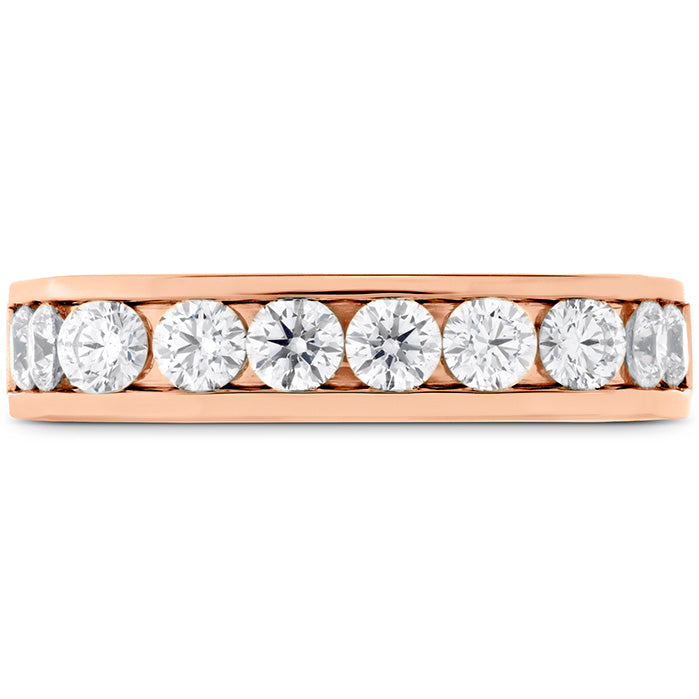 Hearts On Fire Distinguished Channel Diamond Ring for Women - Elegant Wedding, Engagement & Anniversary Jewelry Gift - Perfect for Romantic Occasions