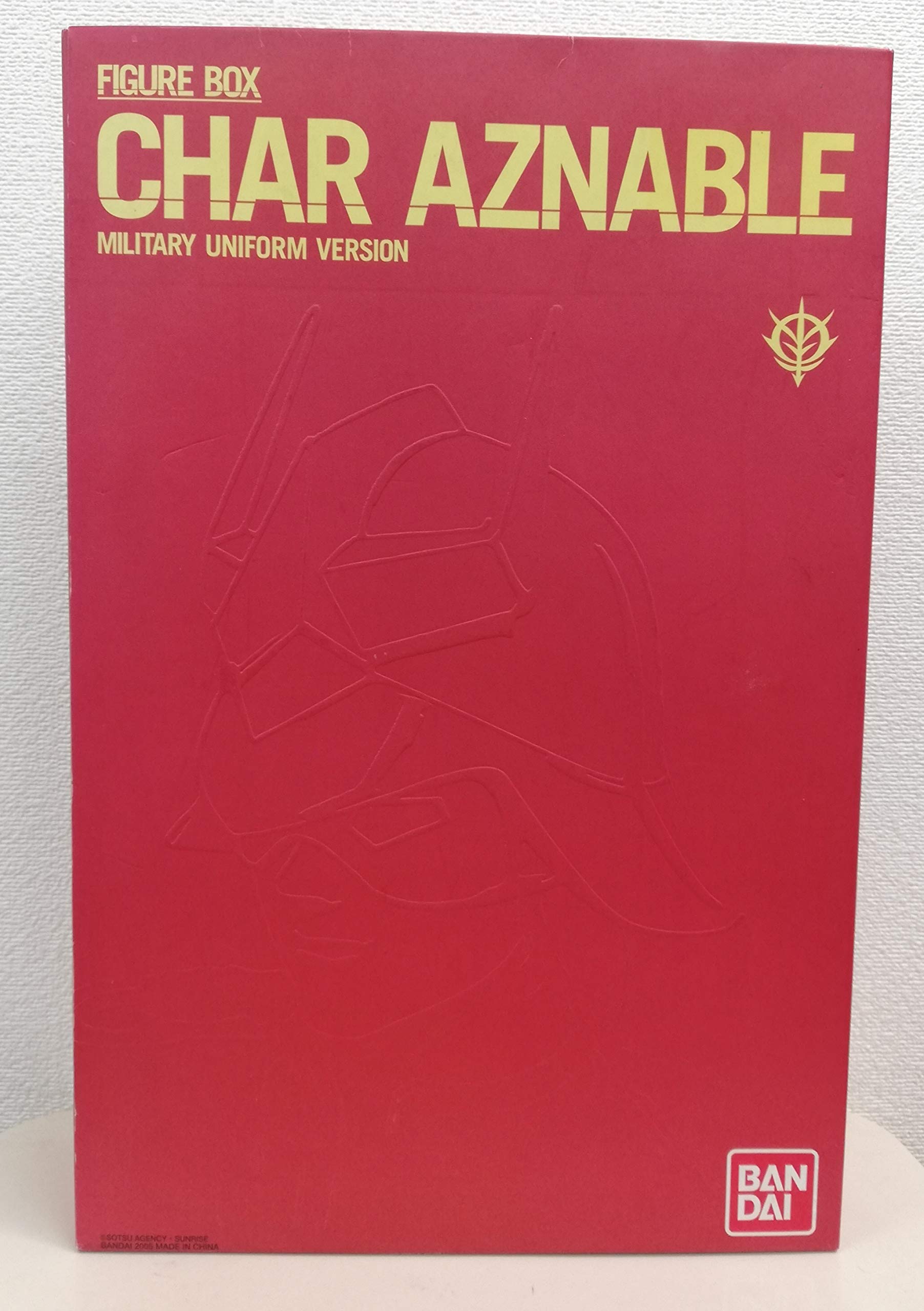 Char Aznable Military Uniform Ver. Action Figure - High-Quality Collectible Model for Gundam Fans | Perfect for Display, Cosplay, and Anime Enthusiasts