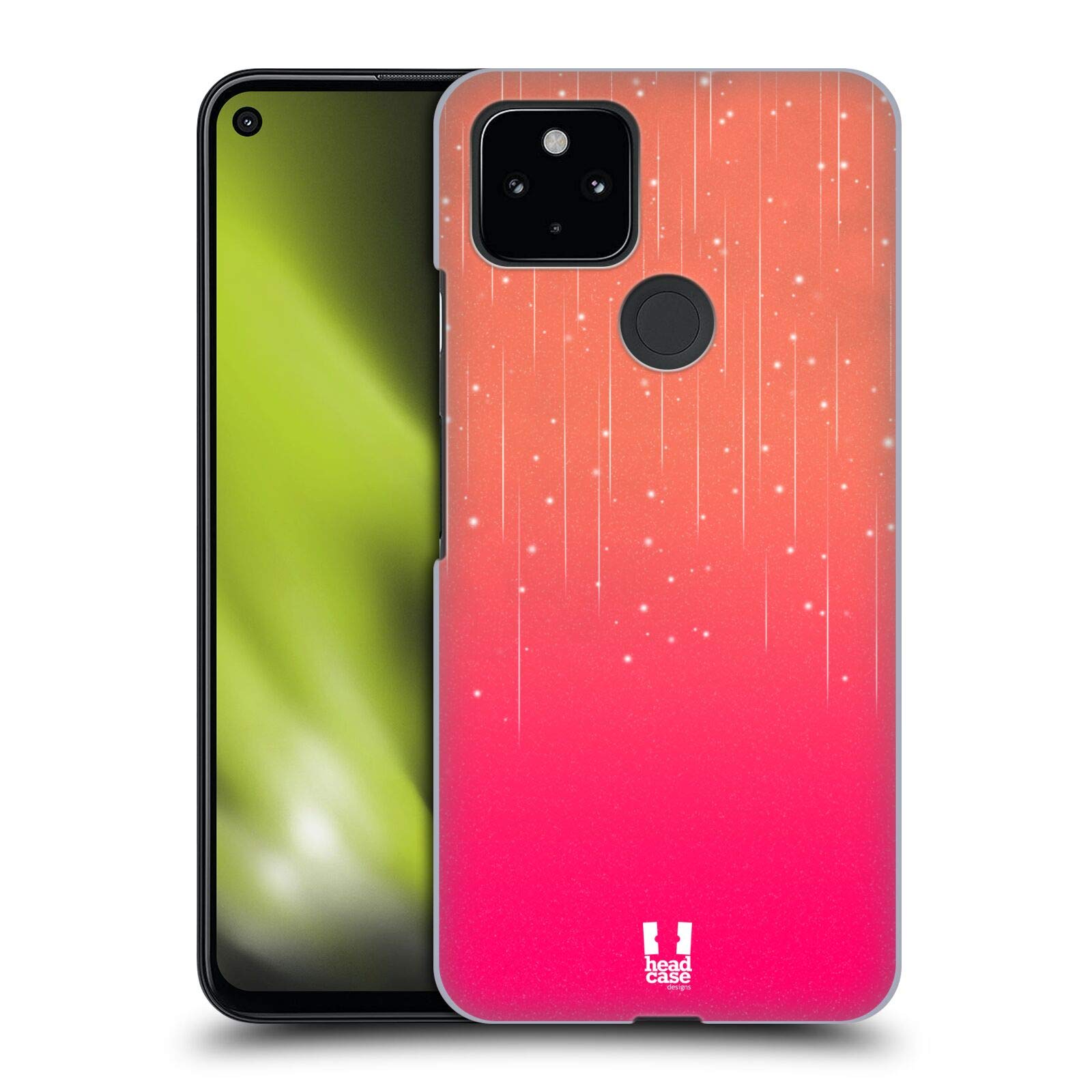 Peach Pink Neon Case for Google Pixel 4a 5G - Stylish & Durable Protection