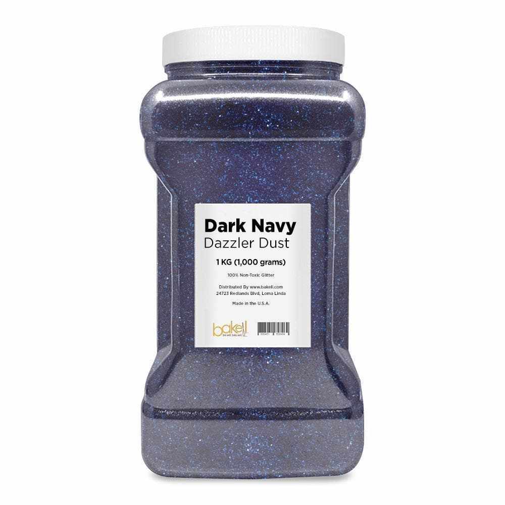 Premium Dark Navy Dazzler Dust® - 5lb Bulk Glitter for Crafts, DIY Projects & Nail Art | Perfect for Resin Art, Slime Making & Party Decorations