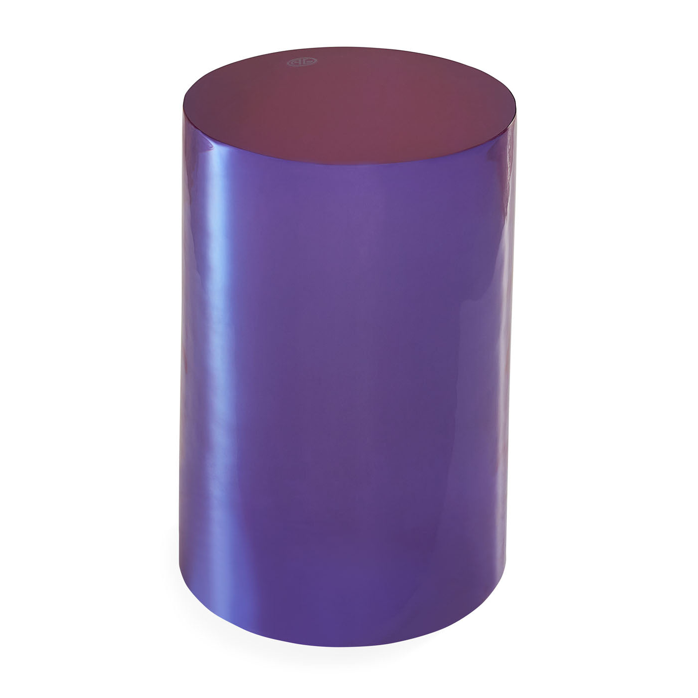 Clear Acrylic Cylinder Side Table - Modern Round End Table for Living Room, Bedroom & Office - Durable & Lightweight Acrylic Furniture for Small Spaces