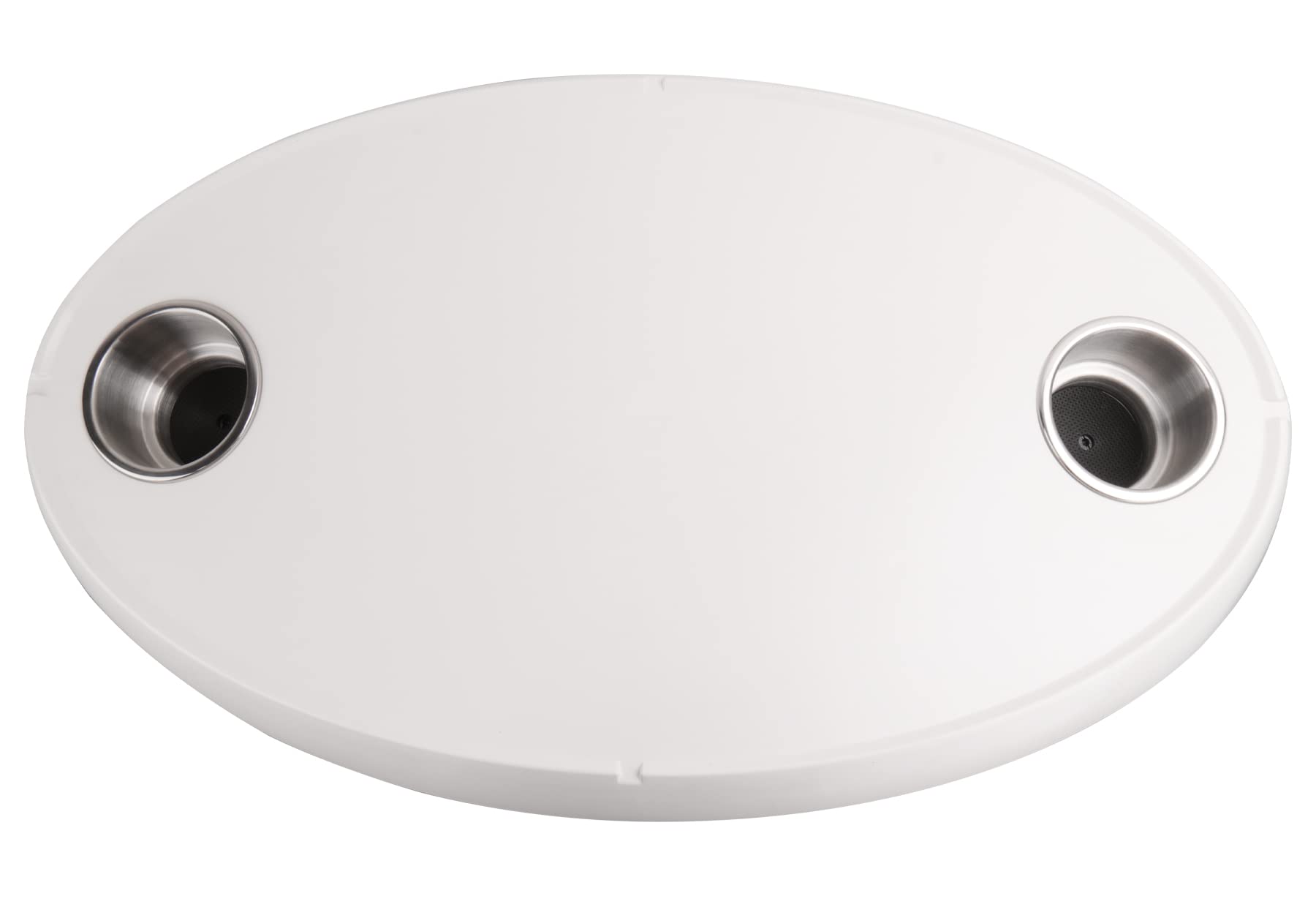 Hoffen Marine Thread-Lock Oval Table Package - Stainless Steel Silver Grey | Secure Boat & RV Furniture Fastening | Perfect for Marine, Outdoor & Camping Use