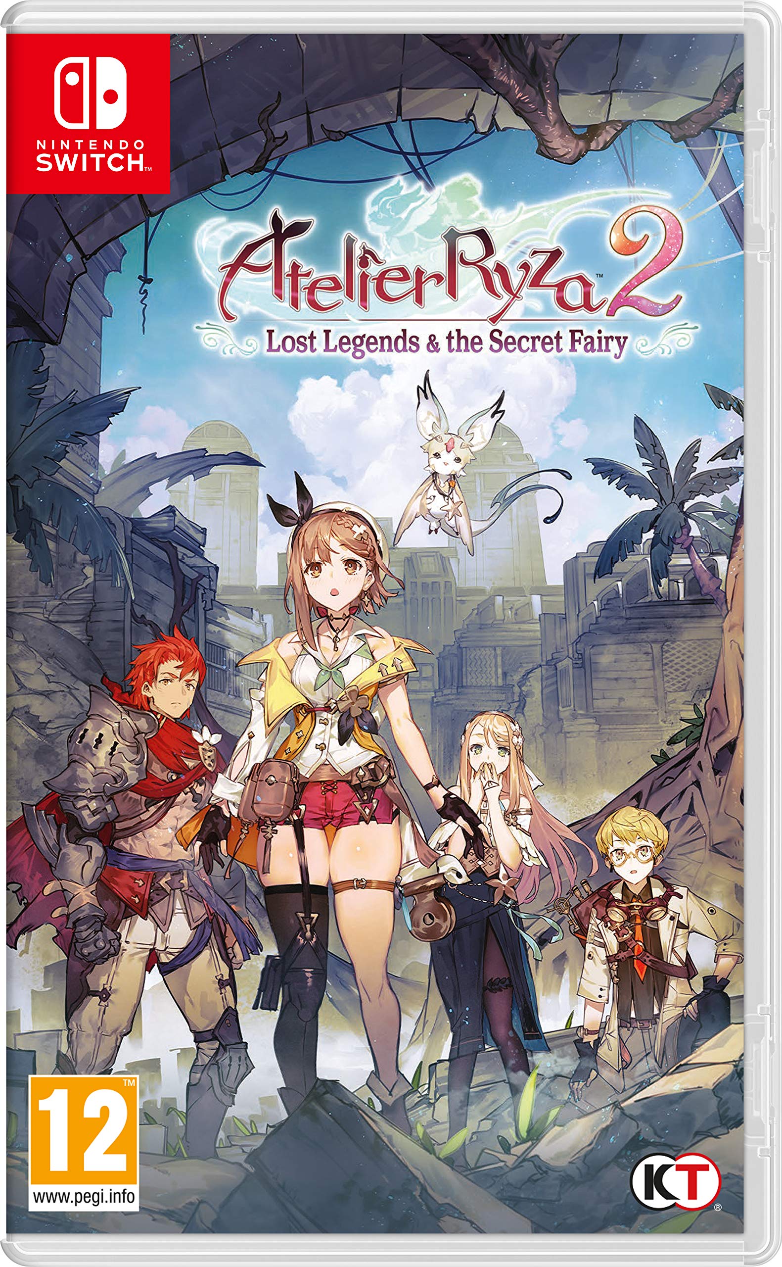 Atelier Ryza 2: Lost Legends & The Secret Fairy - Nintendo Switch Game | JRPG Adventure | Perfect for Anime Fans & RPG Lovers | Play at Home or On-The-Go