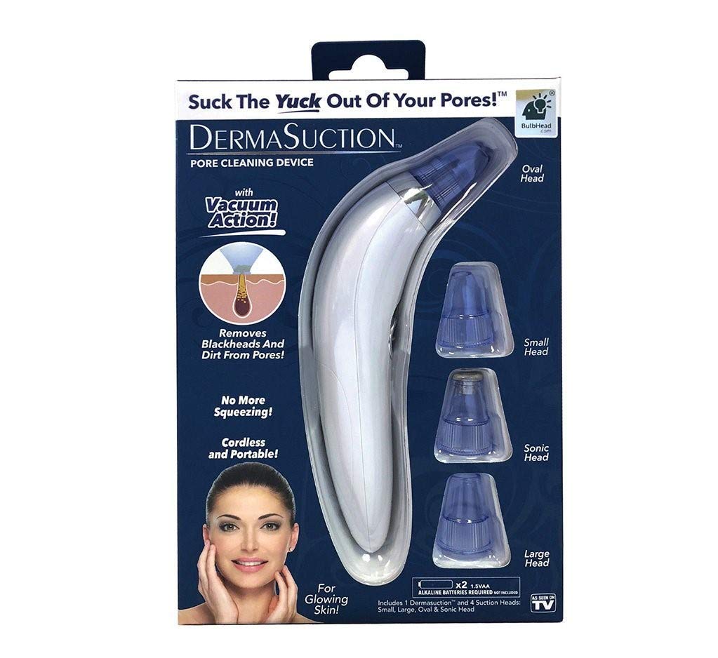 Heattack Baethan 4-in-1 Multi-Function Blackhead & Whitehead Remover Tool - Acne Pimple Extractor, Pore Cleaner & Skin Care Device for Men & Women - Perfect for Daily Facial Cleansing & Spa Treatments