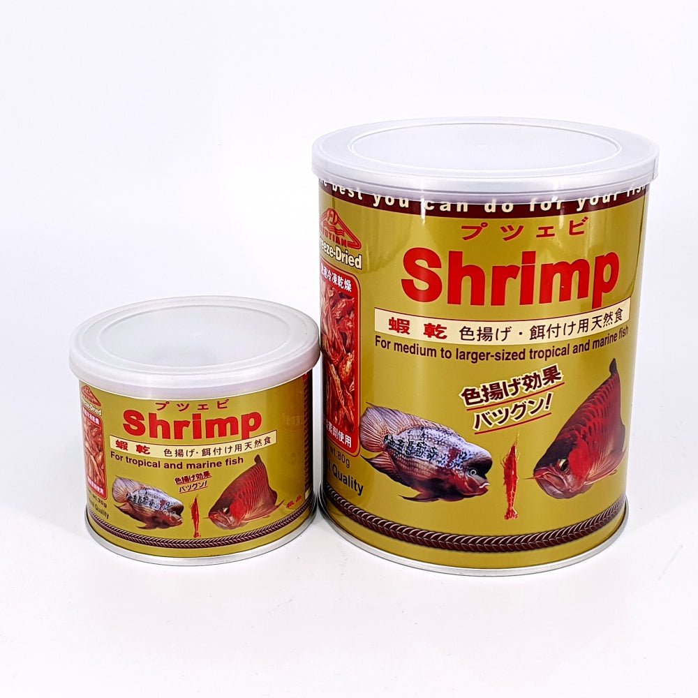 Premium Freeze Dried Shrimp for Pets (20g/80g) - High Protein Treats for Dogs, Cats, Turtles & Fish - Perfect for Training, Rewards & Aquatic Feed