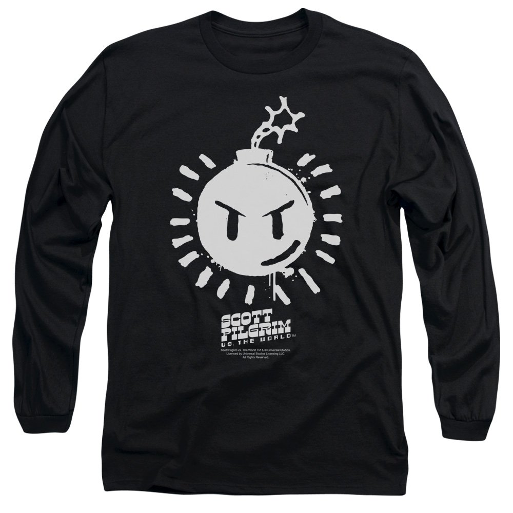 Sex Bob-Omb Logo Unisex Long-Sleeve T-Shirt | Scott Pilgrim vs The World Graphic Tee for Men & Women | Casual Wear, Cosplay & Music Festival Outfit