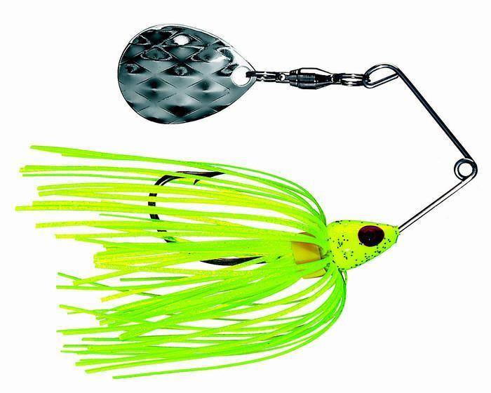 Strike King Mini King 1/8oz Spinnerbait - Premium Bass Fishing Lures for Freshwater & Saltwater - Perfect for Casting, Trolling, and Shore Fishing