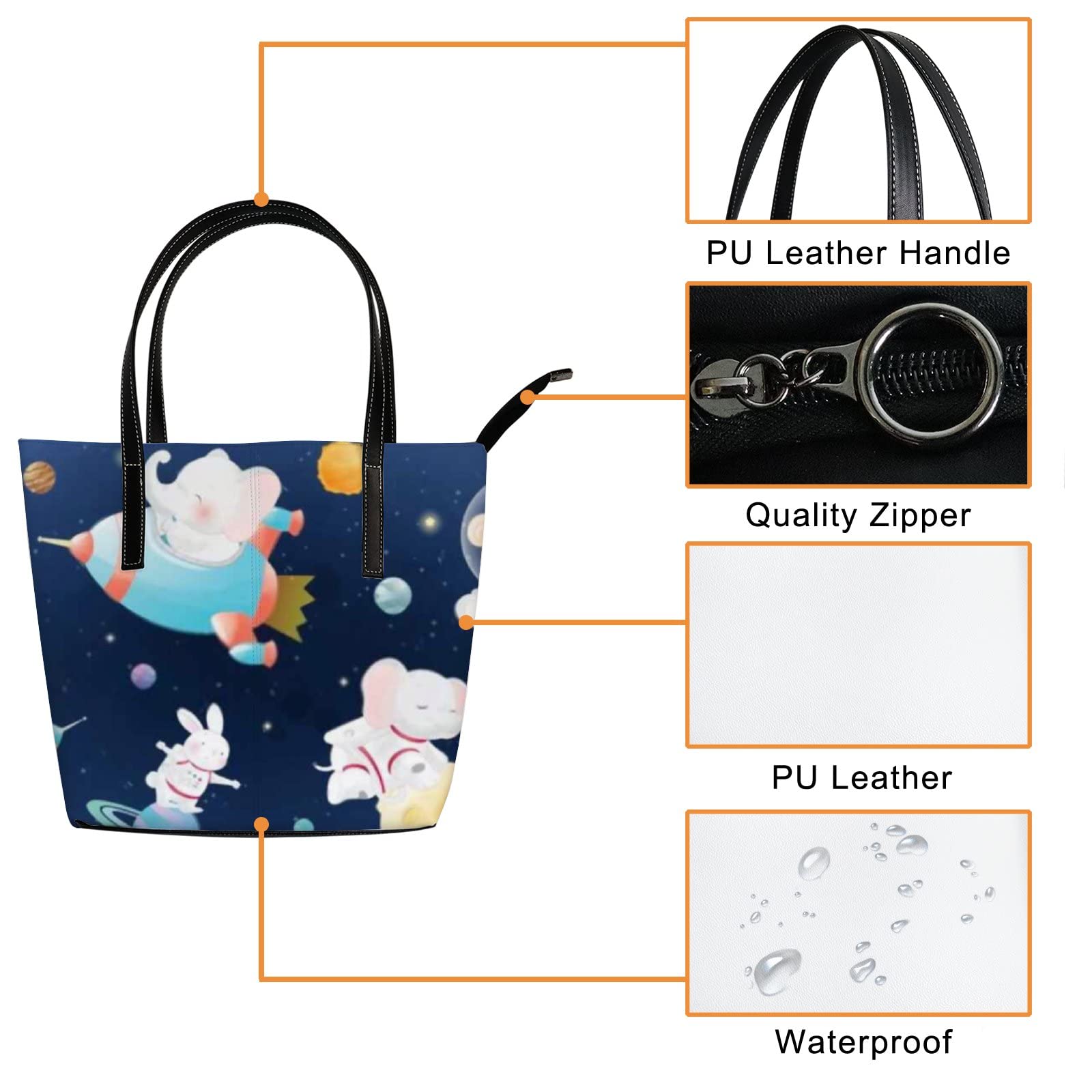 Premium Leather Tote Bag for Women - Stylish Crossbody Handbag with Adjustable Strap, Durable Work Tote for Office, Travel & Shopping | Perfect Gift for Her