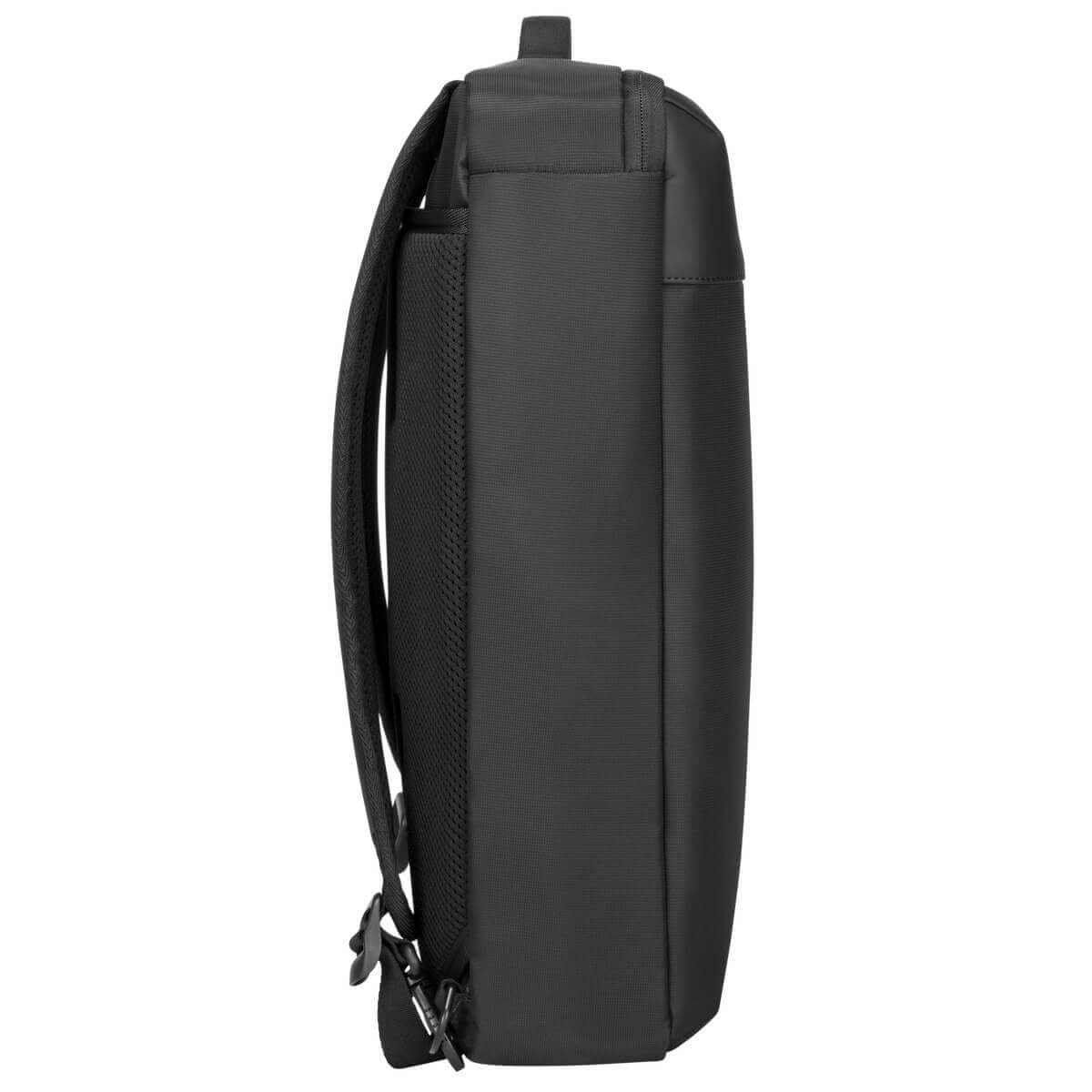 15.6 Inch Urban Convertible Backpack - Waterproof Laptop Bag with USB Charging Port for Men & Women, Perfect for Work, Travel & College (Black)