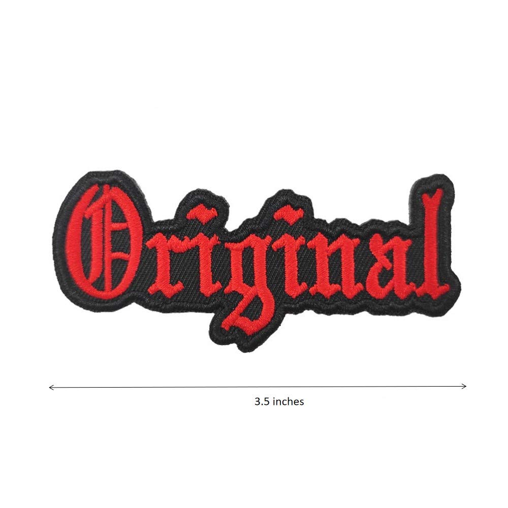 Funny Embroidered Iron-On Patch for Biker Vest - Custom Slogan & Sayings - Perfect for Motorcycle Jackets, Denim Vests & DIY Clothing