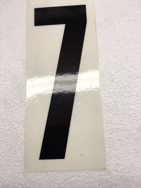 Number Stickers - Black with Transparent Background - Perfect for Scrapbooking, DIY Crafts, and Organizing