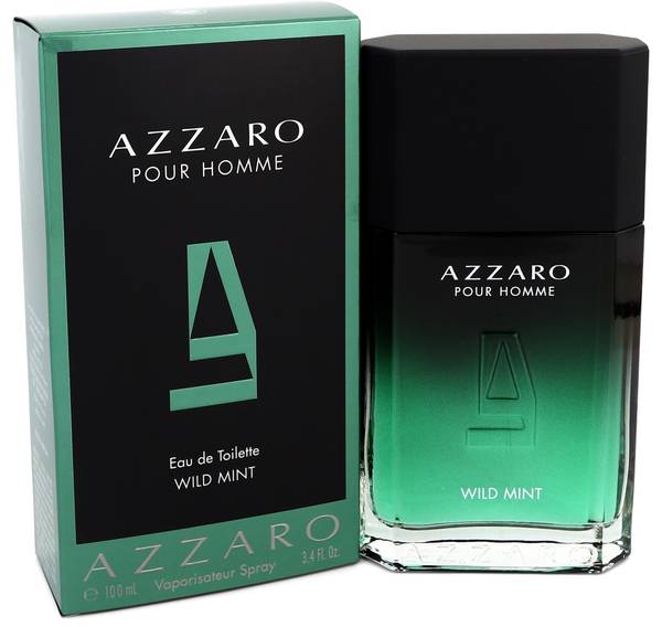 Azzaro Wild Mint 100ML Eau de Toilette Spray for Men - Fresh & Invigorating Cologne for Daytime Wear & Special Occasions