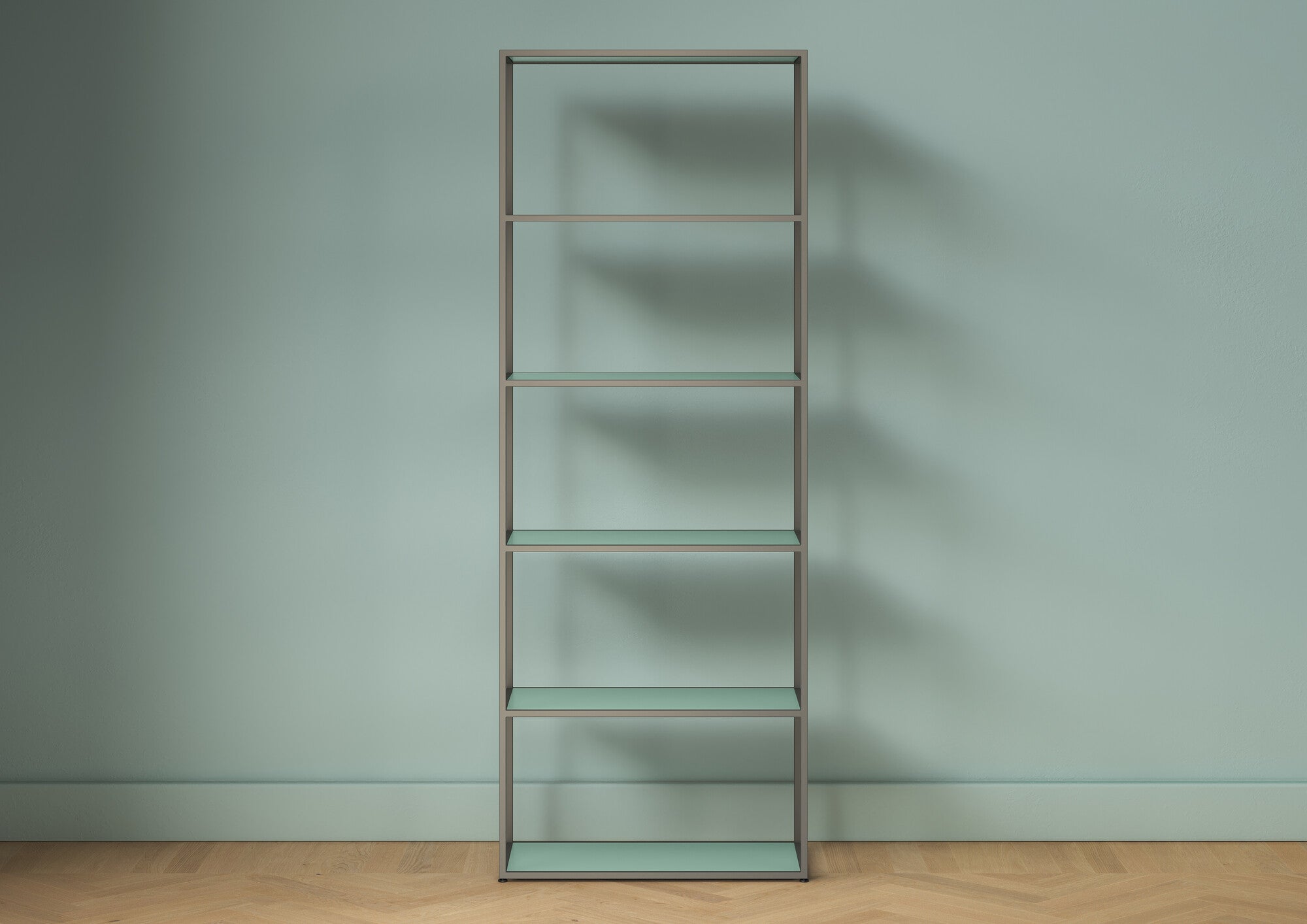 Dita Shelving Unit - Modern Wooden Bookshelf for Home & Office Storage - Perfect for Living Room, Bedroom, or Study Organization