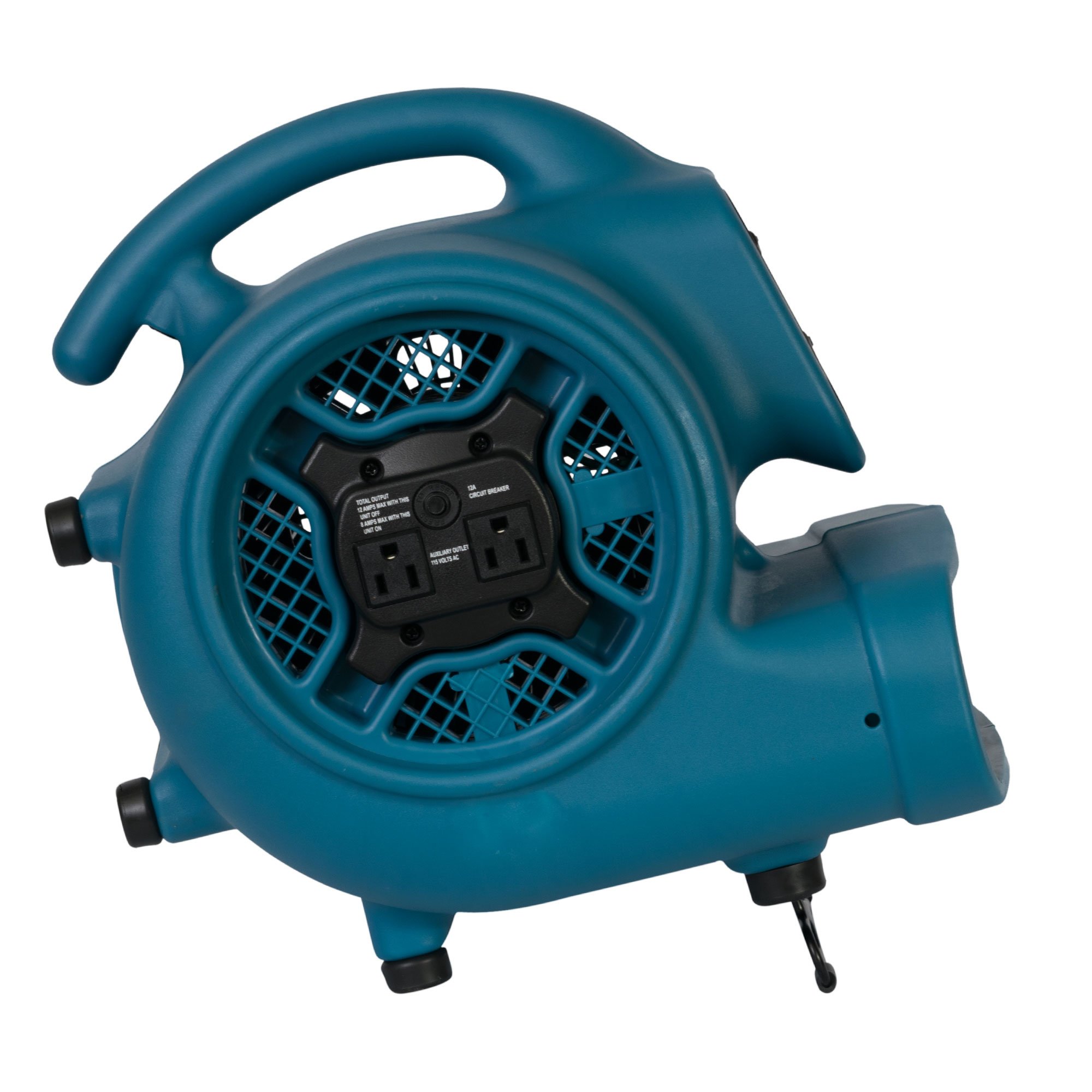 XPOWER P-450AT Scented Air Mover Fan - Large Area Air Freshener, Cooling & Ventilation System with Scent Diffuser - Perfect for Homes, Offices, Gyms & Commercial Spaces - Blue