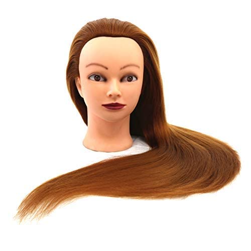 Professional Makeup Practice Mannequin Head & Hair Styling Training Dummy - Perfect for Salon, Cosmetology School & DIY Beauty Practice at Home