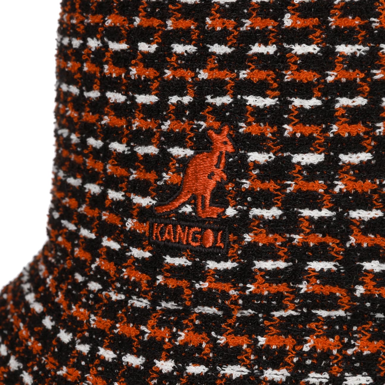 Kangol Maze Jacquard Bucket Cloth Hat - Stylish Summer Sun Hat for Women & Men - Perfect for Beach, Outdoor Activities and Fashion Accessories