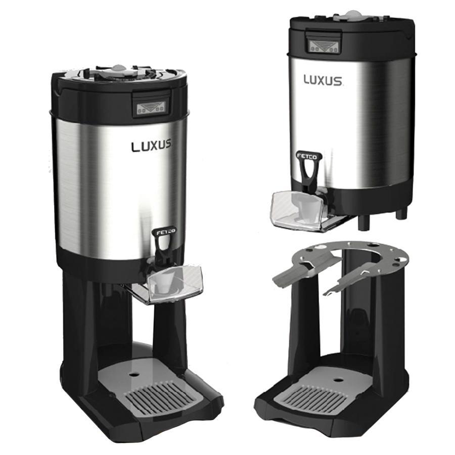 FETCO LUXUS Commercial Thermal Coffee Server 1.9L (64oz) - Stainless Steel Insulated Carafe for Restaurants & Cafes - Keeps Coffee Hot for Hours - Perfect for Catering, Offices & Home Use