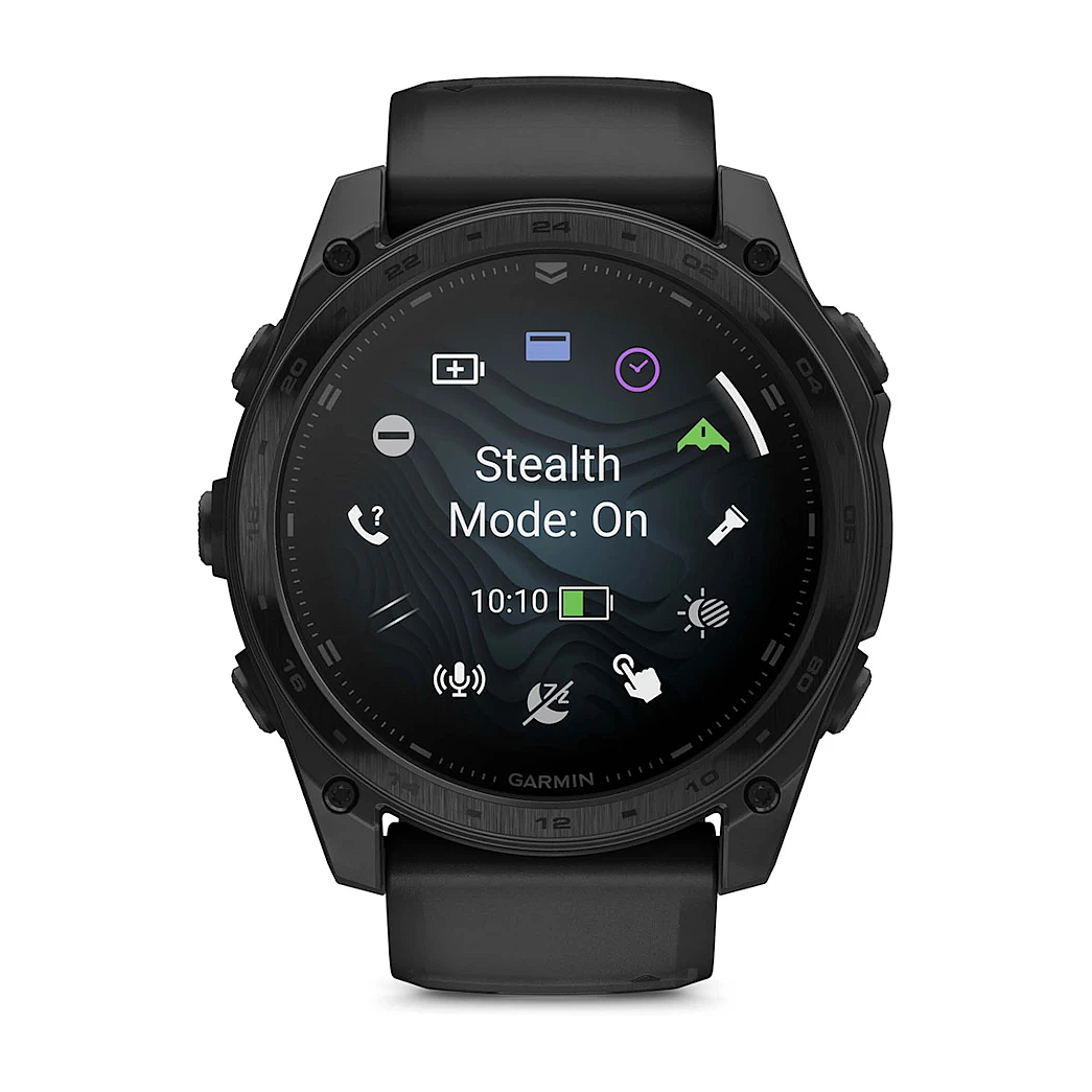 Garmin Tactix 8 51mm AMOLED Tactical Smartwatch - Waterproof, Applied Ballistics Quantum, NVG Compatible | Military, Outdoor, Hunting & Tactical Use