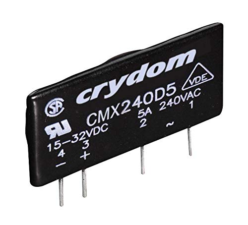 CMX200D3 Solid State Relay - SPST-NO 3A 200VDC PCB Mount Through Hole DC Switch for Industrial Automation & HVAC Systems