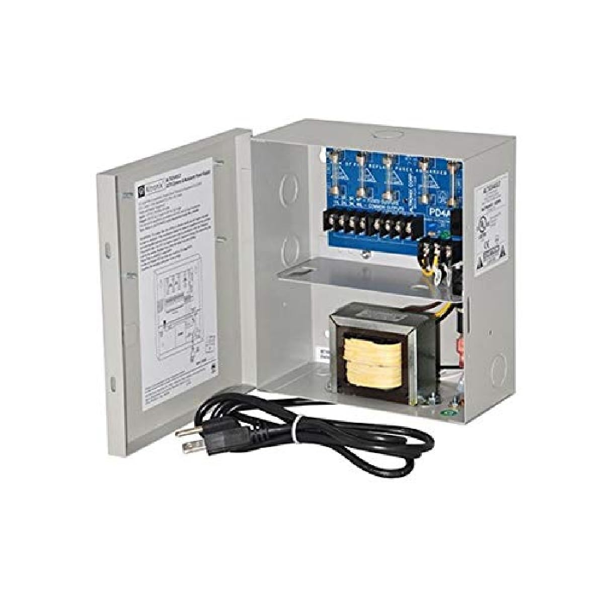 ALTRONIX ALTV244UL3 24VAC 3.5A Power Supply with 4 Fuses - Ideal for Security Systems, CCTV Cameras & Access Control Panels