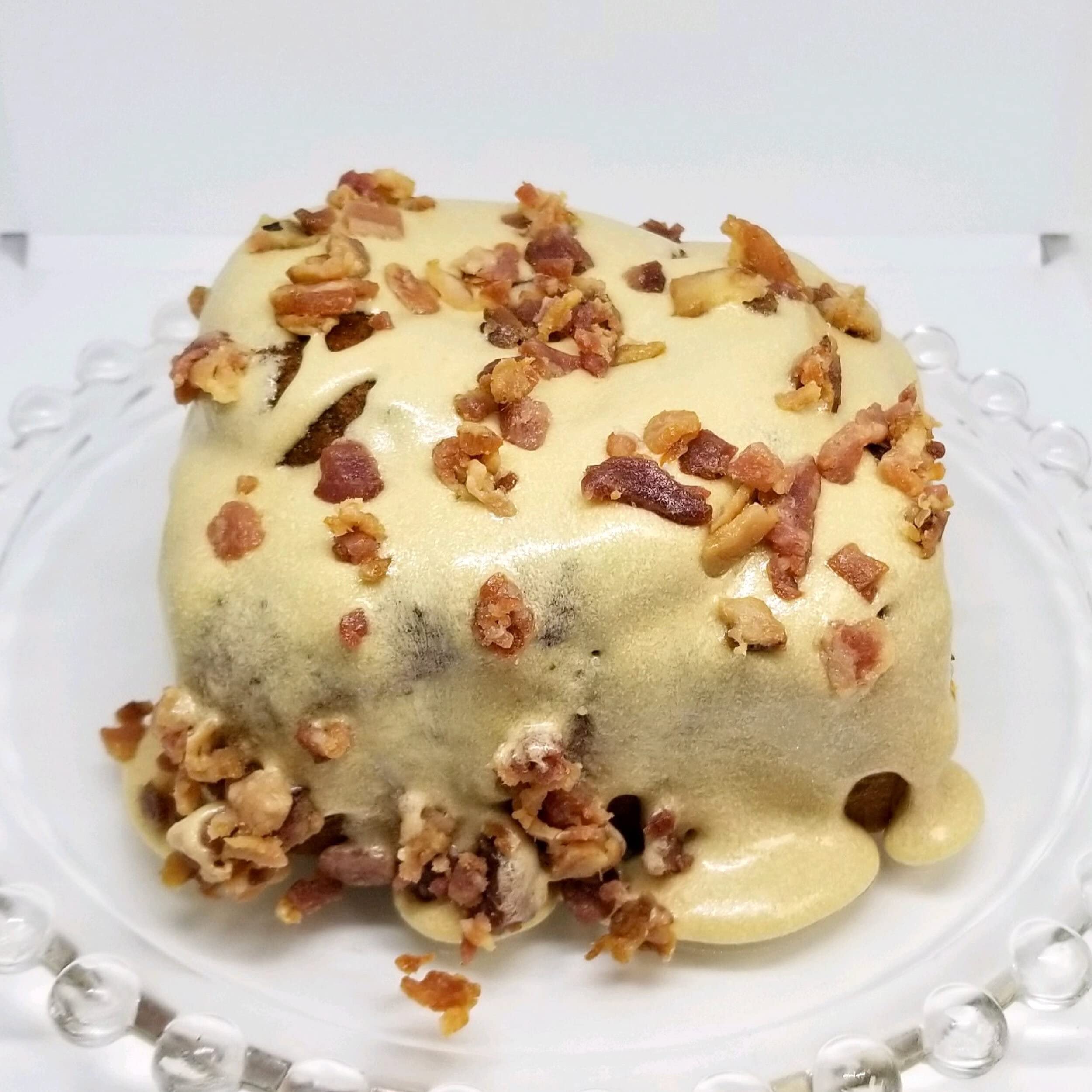 Gourmet Maple Bacon Cinnamon Rolls - Pack of 12 (6 oz Each) | Fresh Baked Breakfast Pastries, Sweet & Savory Treats for Brunch, Office Snacks or Holiday Gifts
