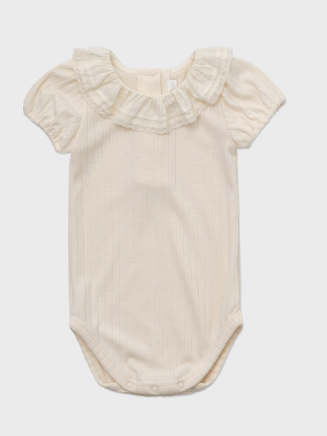 LOUISIELLA MELLOW BODYSUIT for Babies 3-18 Months | Soft Cotton Infant Onesie | Perfect for Playtime, Sleep & Everyday Comfort