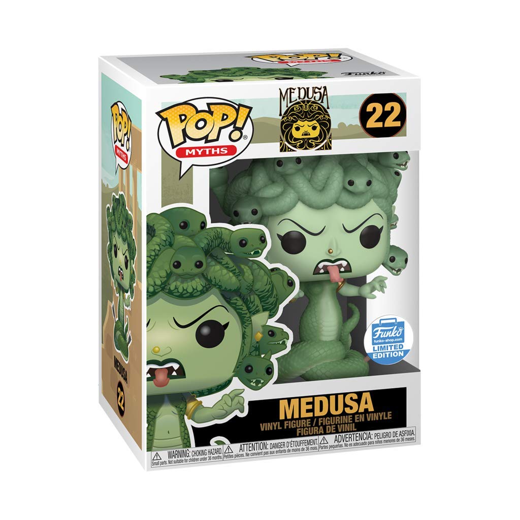 Funko POP! Vinyl Figure #22 - Medusa Exclusive Collectible Toy for Fans & Gifts | Perfect for Display, Collections & Mythology Enthusiasts
