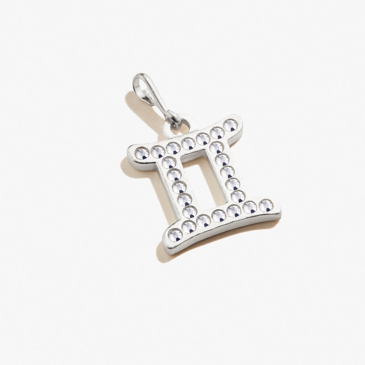 Gemini Zodiac Pave Crystal Charm Necklace - Elegant Birthstone Jewelry for Women - Perfect Gift for Birthday, Anniversary & Special Occasions