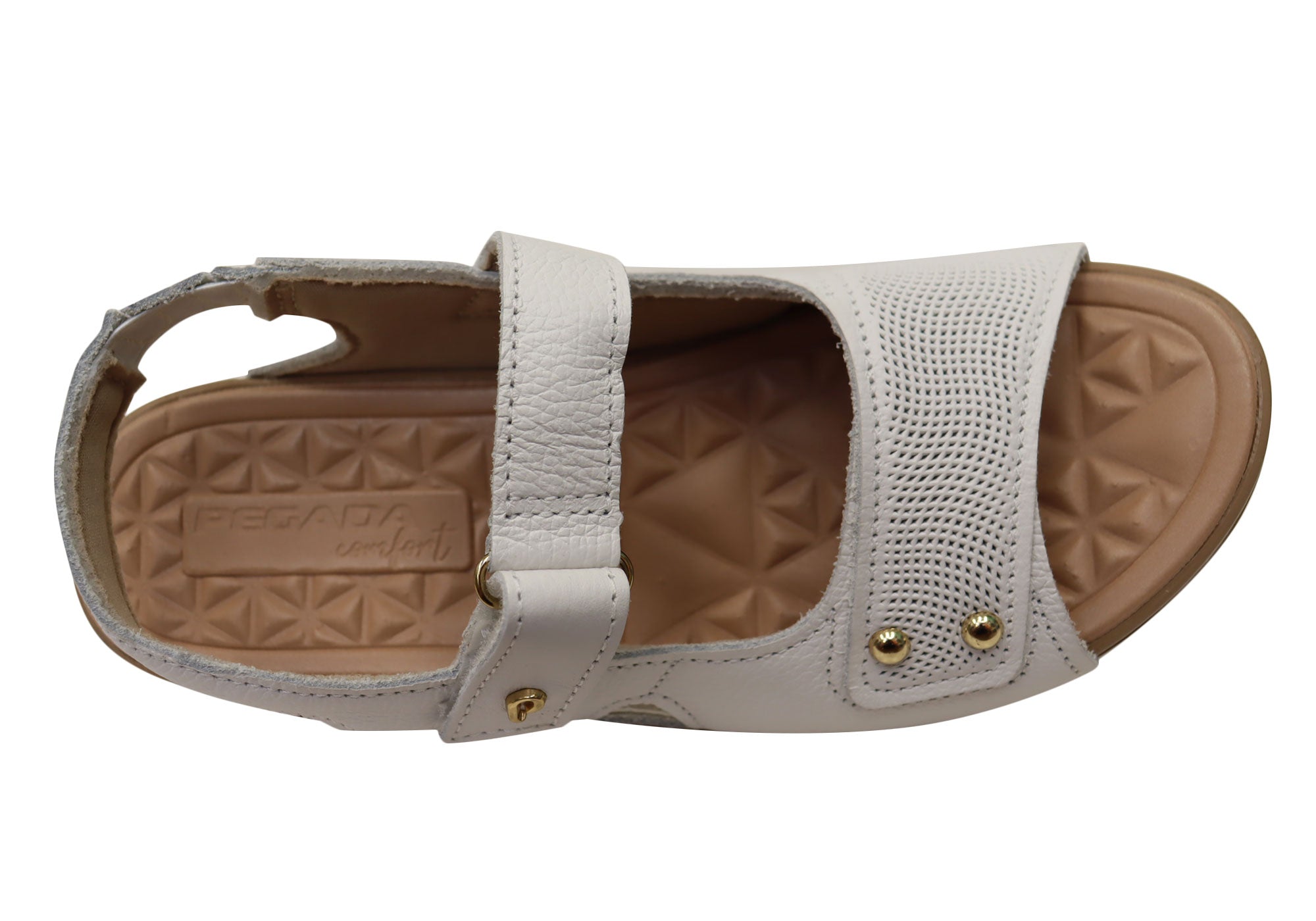 Jannie Women's Comfortable Leather Sandals - Handmade in Brazil - Perfect for Beach, Vacation & Summer Outfits
