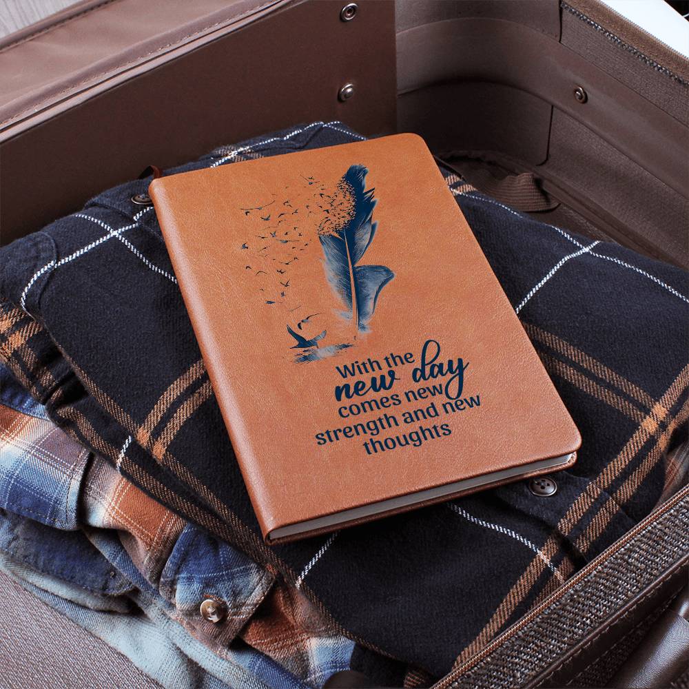 Premium Leather Writing Journal - Elegant & Durable Notebook for Daily Reflections, Gift Ideas & Creative Writing - Perfect for Journaling, Note Taking & Thought Organization