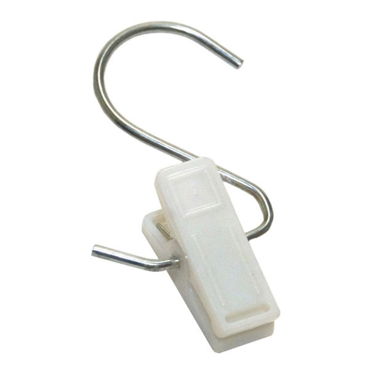 Utility Hooks - Pack of 100 (White) - Heavy Duty Wall Hooks for Hanging Tools, Keys, Coats & Home Organization
