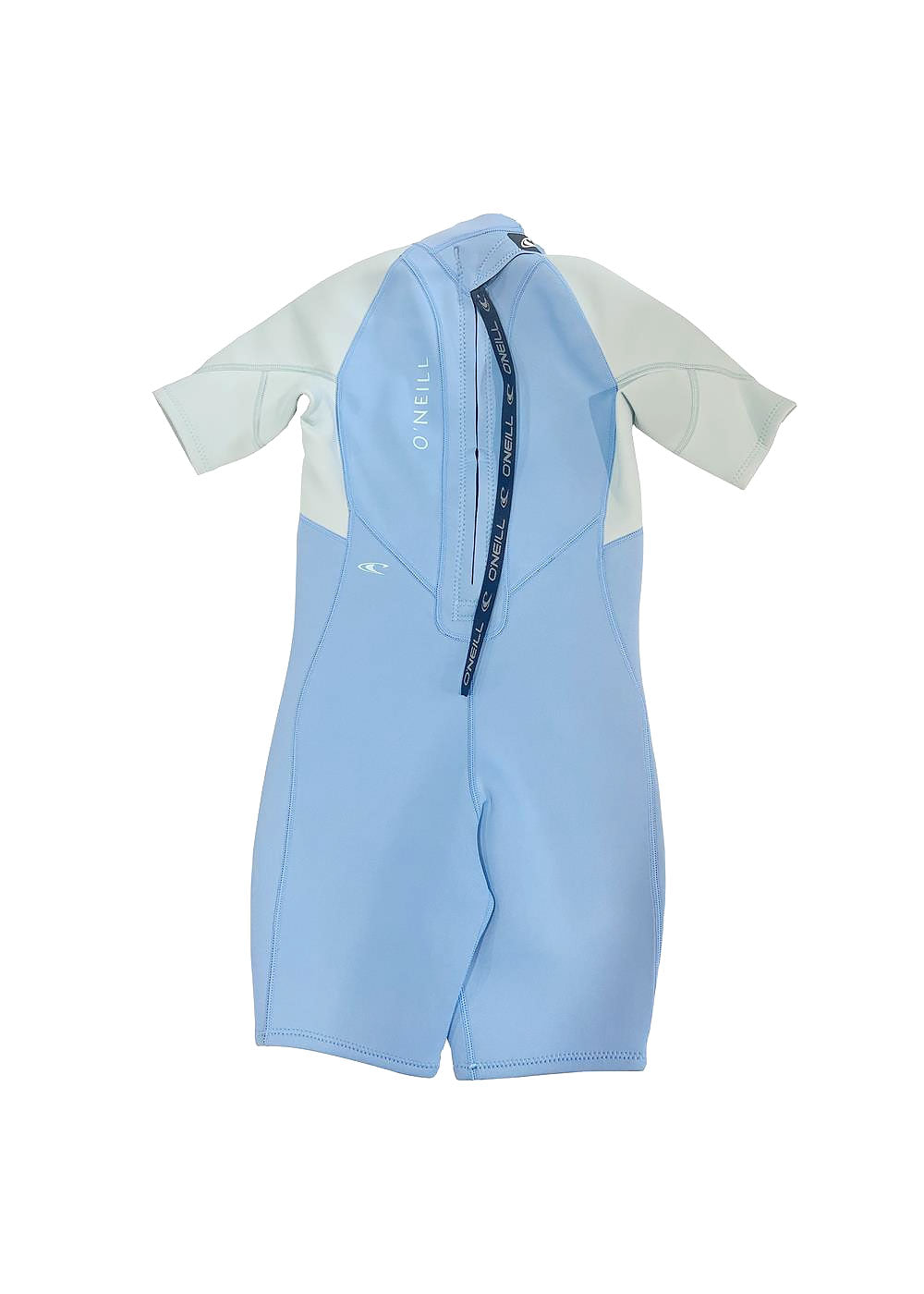 ONeill Girls Reactor 2mm Back Zip Spring Suit Wetsuit for Kids - Youth Surfing, Swimming & Water Sports
