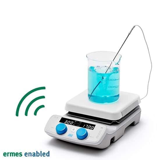 Velp 20510051 Digital Ceramic Stirring Hot Plate with Timer, 120V - Lab Equipment for Precise Heating & Mixing in Chemistry, Biology & Research Labs