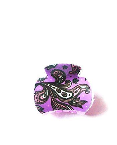 Ma Gayatri Traders Women's Multicolor Hair Clips - 3 Pack Printed Hair Claws for Women & Girls - Perfect for School, Work, and Everyday Styling