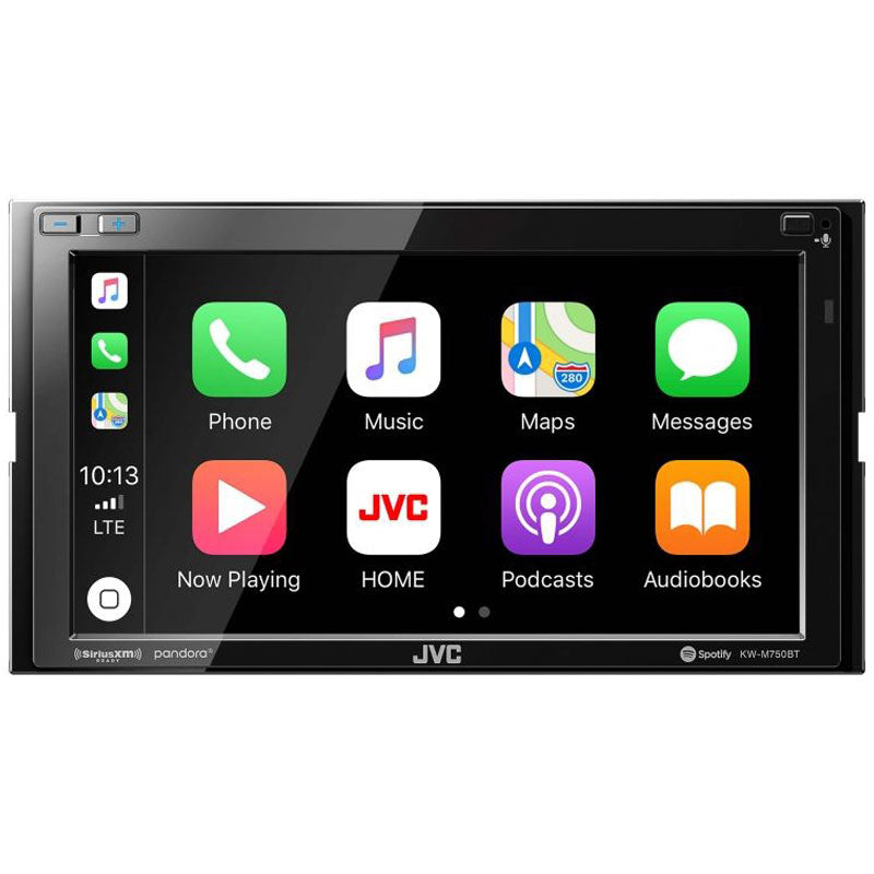 JVC KW-M750BT Bluetooth Car Stereo Receiver - Wireless Audio Streaming, Hands-Free Calling & USB Playback - Perfect for Road Trips & Daily Commutes