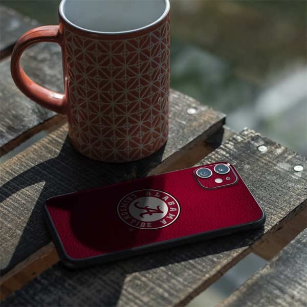 Officially Licensed University of Alabama Seal Phone Skin for iPhone 11 - Custom Fit Protective Decal | Perfect for School Pride, Game Days & Campus Life