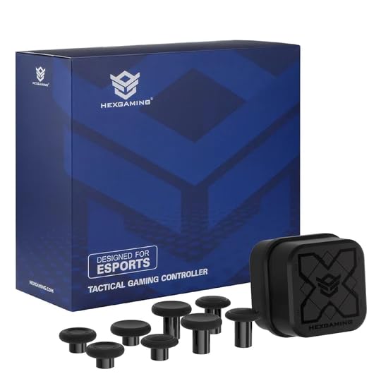 HEXGAMING ULTIMATE Wireless PS5/PS4 Controller with Back Buttons, Mouse-Click Triggers & Interchangeable Thumbsticks - Ergonomic Design for Competitive Gaming | Perfect for FPS, RPG & Esports Players