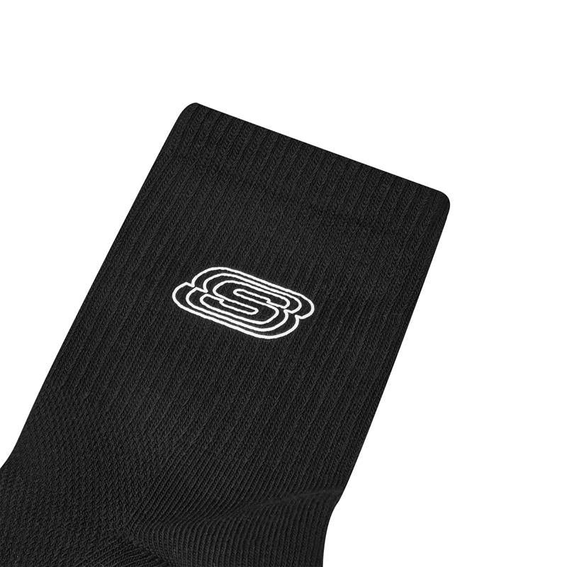 Premium Cotton Crew Socks 6-Pack for Men - Breathable & Comfortable Everyday Socks for Work, Gym, and Casual Wear - P323K016/0304