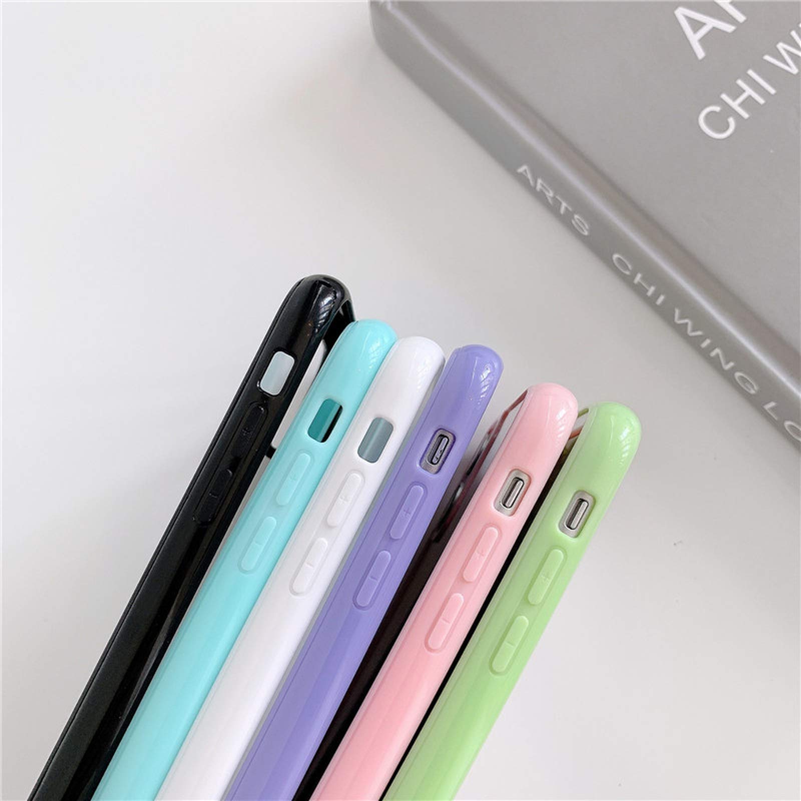 Armor Matte Case for iPhone 12 11 Pro Xs Max Xr X 6 7 8 Plus SE Mini - Luxury Silicone Bumper Clear Hard PC Cover - Durable Protection for 12 Pro (6.1) - Perfect for Everyday Use and Travel