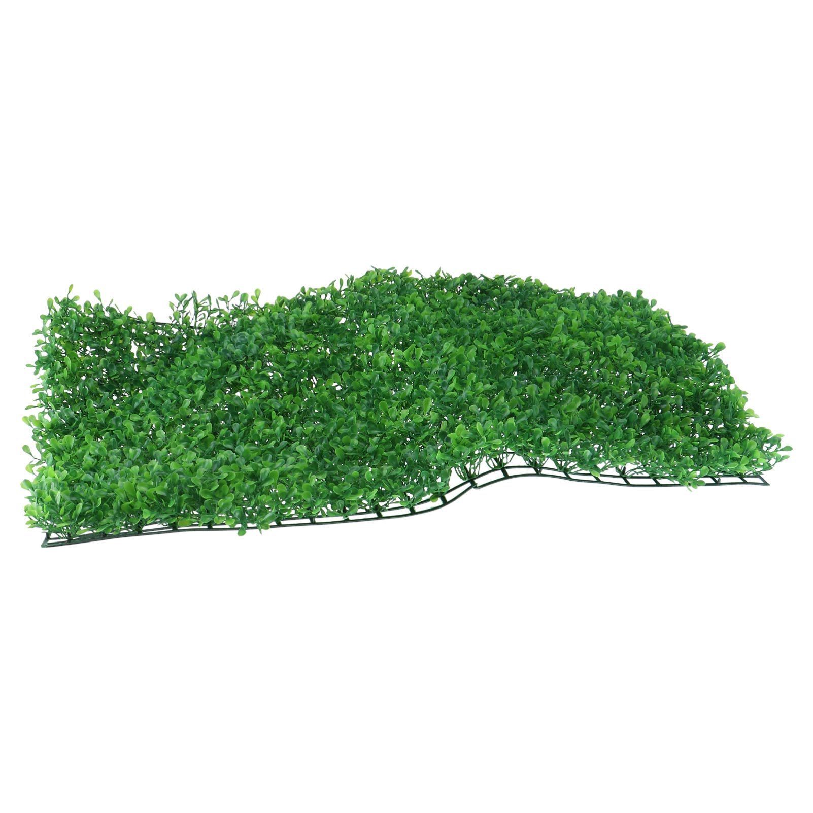 1Pc Artificial Boxwood Hedge Mat - Synthetic Grass Turf Wall Decor, Faux Plant Rug Patch for Garden, Backdrop & Indoor/Outdoor Use - Perfect for Home, Office, Wedding & Event Decoration