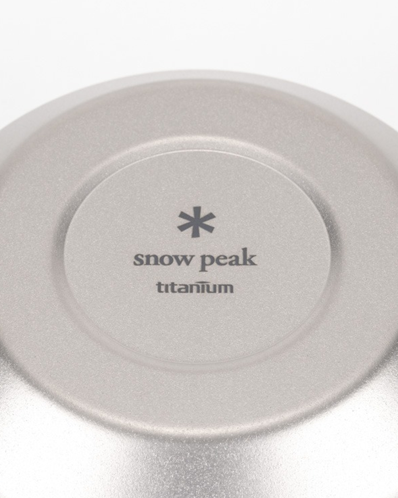 Titanium Double Bowl 600mL - Lightweight & Durable Camping Cookware for Backpacking, Hiking & Outdoor Adventures