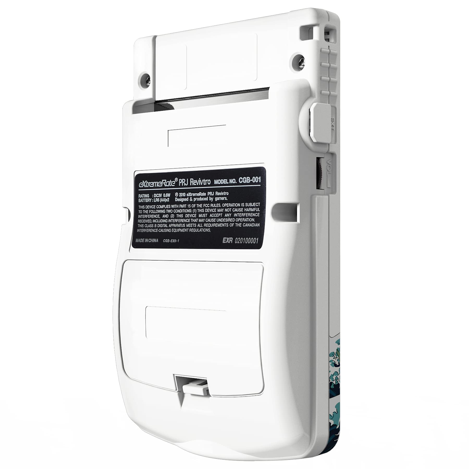 ExtremeRate Replacement Shell with Buttons for GBC Gameboy Color - Compatible with GBC OSD IPS, Regular IPS & Standard LCD (Console & IPS Screen Not Included) - Perfect for Gaming Enthusiasts & Retro Console Modding