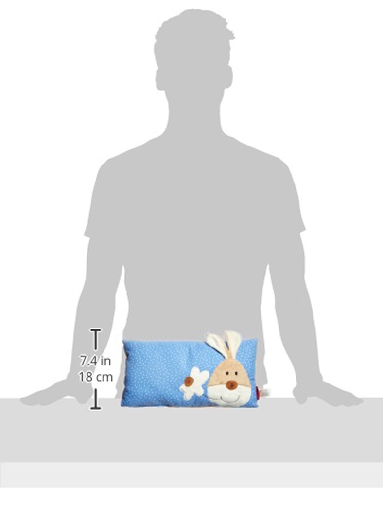 Semmel Bunny Pillow Cushion - Soft Plush Stuffed Animal Pillow for Kids Bedroom, Nursery Decor, and Cozy Home Comfort | Perfect for Cuddling, Napping, and Decorative Accents